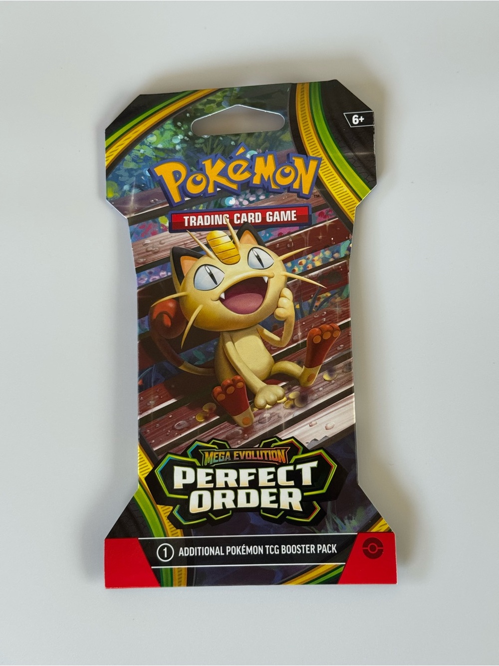 Pokemon Perfect Order Booster Pack with Meowth Artwork